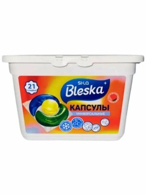 Капсулы для стирки SI:LA Bleska Universal (бокс 21шт)