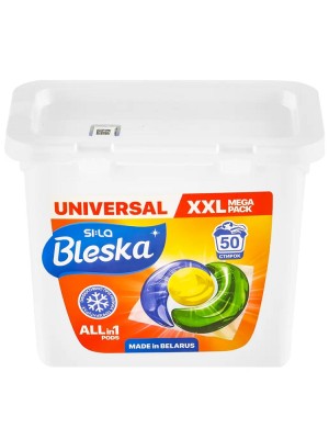 Капсулы для стирки SI:LA Bleska Universal (бокс 50шт)