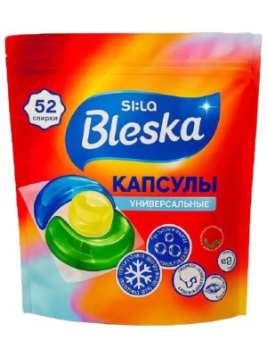 Капсулы для стирки SI:LA Bleska Universal (дой-пак 50шт)